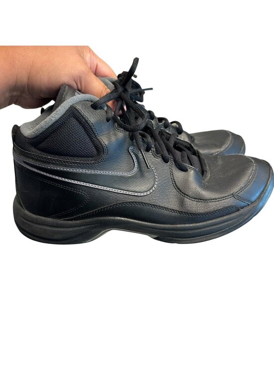 NIKE The Overplay VII Men\'s 10.5 Basketball Shoe 511372-010 Black Lace-Up main image 4